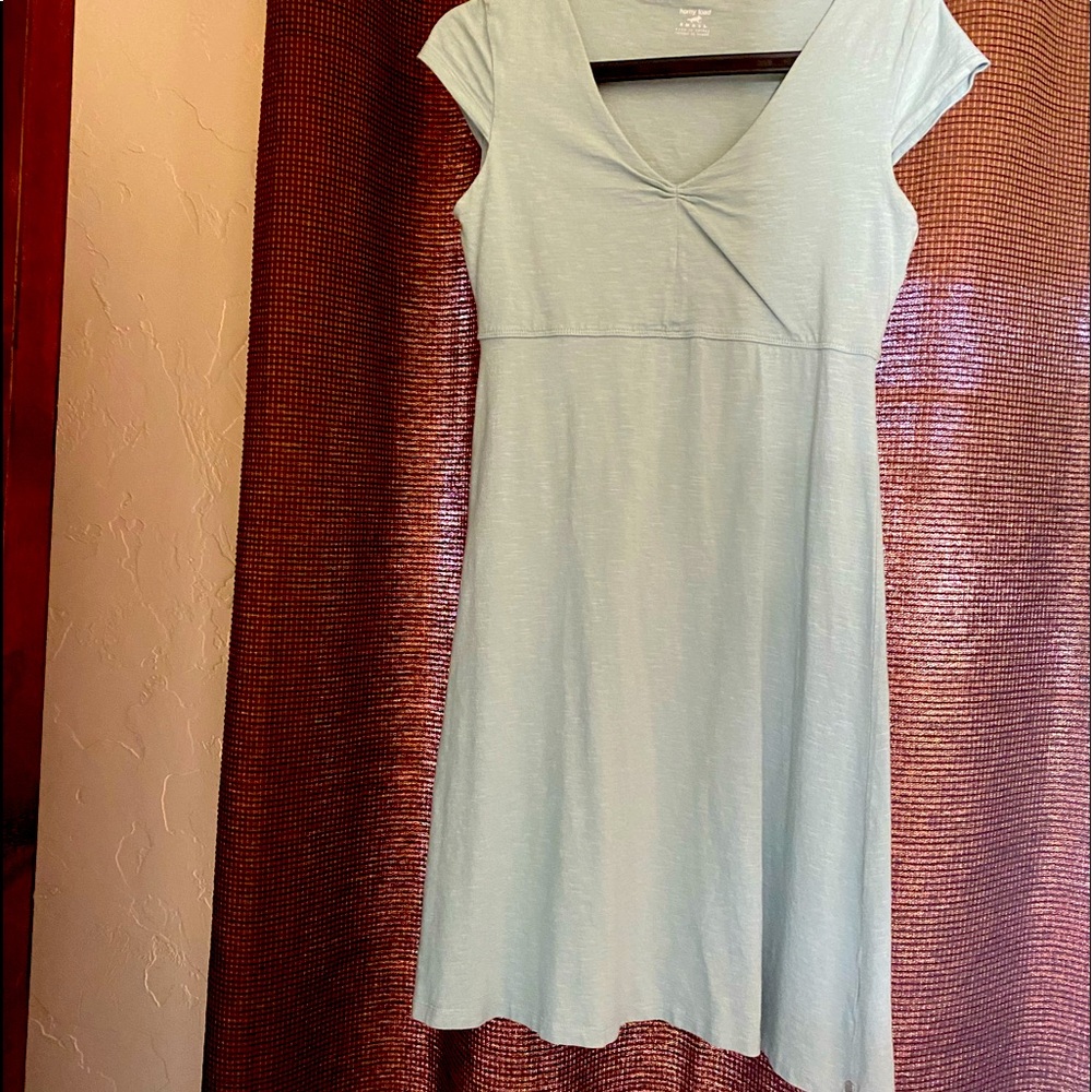 Toad & Co (Horny Toad) pale green summer dress, small (4-6)